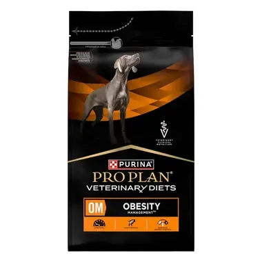 PURINA® PRO PLAN® VETERINARY DIETS OM Obesity Management pre psov - predná strana