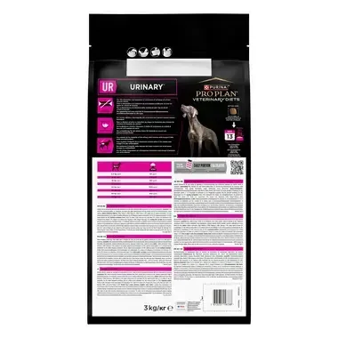 PURINA® PRO PLAN® VETERINARY DIETS UR Urinary - zadná strana