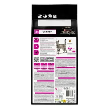 PURINA® PRO PLAN® VETERINARY DIETS UR St/Ox Urinary s morskou rybou - zadná strana