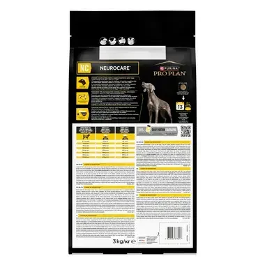 ​PURINA® PRO PLAN® Canine NC Neurocare, krmivo pre psov - zadná strana