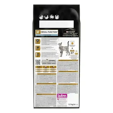 PURINA® PRO PLAN® VETERINARY DIETS NF Advanced Care™ granule - zadná strana
