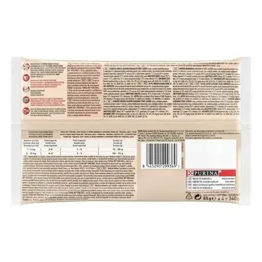 Purina ONE® MINI Dog Adult Kura a hovädzie v šťave. -zadná strana