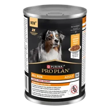 PRO PLAN ALL SIZE ADULT Everyday Nutrition konzerva pro psy s kuraťom v šťave
