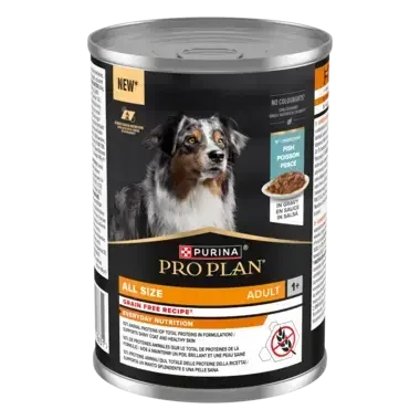 PRO PLAN ALL SIZE ADULT Everyday Nutrition konzerva pro psy s rybami v šťave