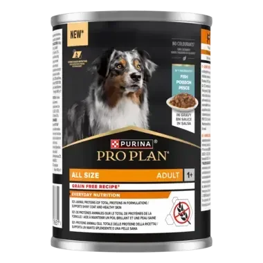 PRO PLAN ALL SIZE ADULT Everyday Nutrition konzerva pro psy s rybami v šťave