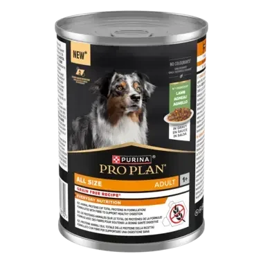 PRO PLAN ALL SIZE ADULT Everyday Nutrition konzerva pro psy s jahňaciem v šťave