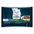 GOURMET PERLE Multipack mini filetky teľacie so zeleninou/zverina so zeleninou/hovädzie s mrkvou/pstruh so špenatom v šťave