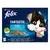 FELIX Fantastic Multipack losos/platesa/tuniak/treska v želé 12x85g