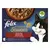 FELIX Sensations Sauces Multipack hovädzie/jahňacie/morka/kačica och. om. 12x85g