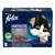 FELIX Fantastic Multipack hovädzie s mrkvou/ kura s rajčinami/ losos s cuketou/ pstruh so zel. fazuľ. v želé 12x85g
