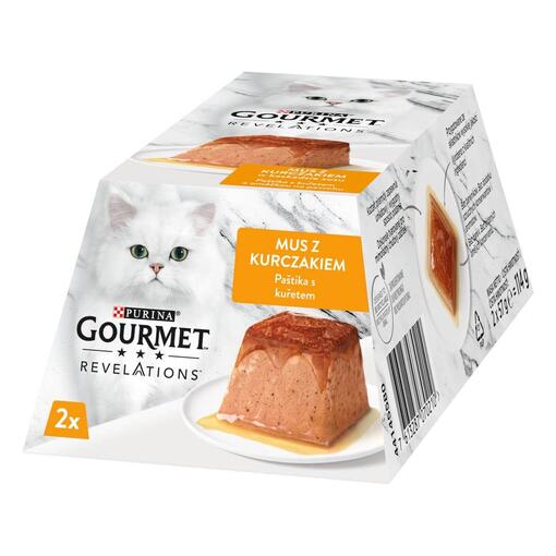 GOURMET Revelations jemná paštéta s kuraťom a omáčkou